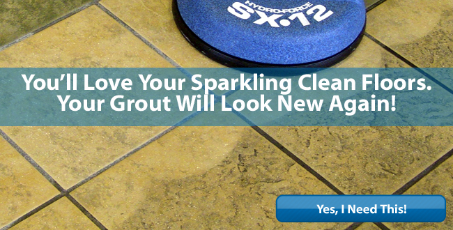 Image of tile cleaning